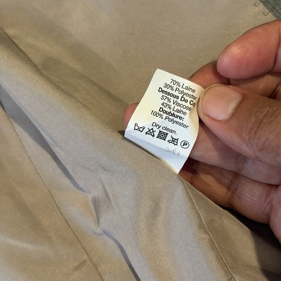 J Crew Wool Blend Blazer Jacket Petite 00P Gray Classic Career Academia Capsule - Picture 7 of 14